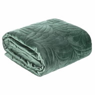 MyBestHome Bedspread PIETRO 220x240 cm dark mint - Bed Cover