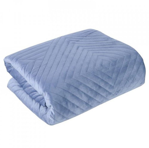 MyBestHome Bedspread RAINIER 220x240 cm blue - Bed Cover - Main image