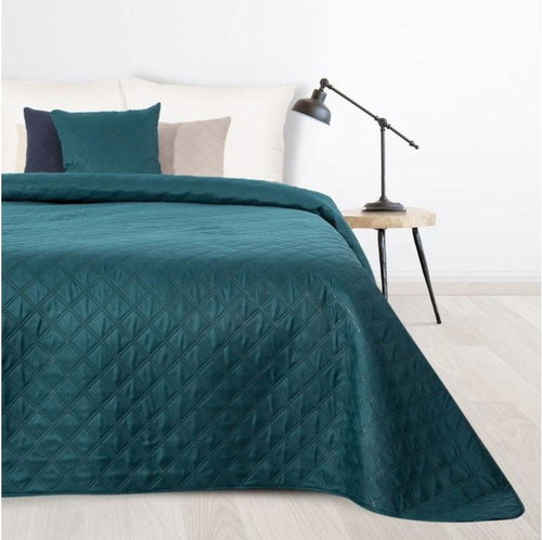 MyBestHome Bedspread SAN JUAN 220x240 cm turquoise - Bed Cover - Main image