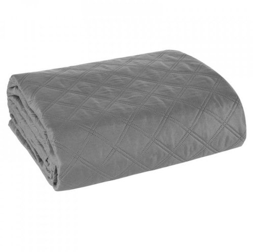 MyBestHome Bedspread SAN JUAN 220x240 cm grey - Bed Cover - Main image