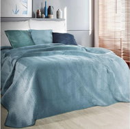 MyBestHome Bedspread SOHO 220x240 cm light blue - Bed Cover