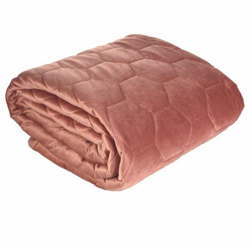 MyBestHome Bedspread ALICE 220x240 cm pink - Bed Cover - Main image