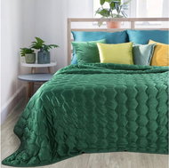 MyBestHome Bedspread ALICE 220x240 cm green - Bed Cover
