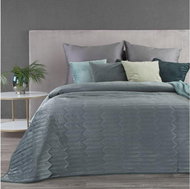 MyBestHome GRAYS bedspread 220x240 cm mint - Bed Cover