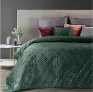 MyBestHome Bedspread DOLCE 220x240 cm dark mint - Bed Cover