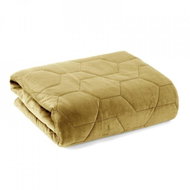 MyBestHome Bedspread ARIANNA 220x240 cm honey - Bed Cover