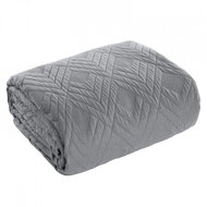 MyBestHome Bedspread SAN LUIZ 220x240 cm grey - Bed Cover