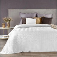 MyBestHome Bedspread SOHO 220x240 cm white - Bed Cover