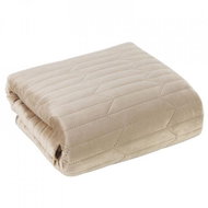 MyBestHome Bedspread GRAYS 220x240 cm beige - Bed Cover