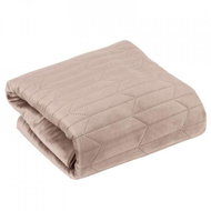 MyBestHome Bedspread GRAYS 220x240 cm coffee - Bed Cover