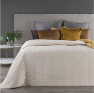 MyBestHome Bedspread GRAYS 220x240 cm cream - Bed Cover