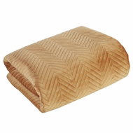 MyBestHome Bedspread SOHO 220x240 cm honey - Bed Cover