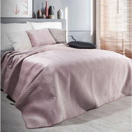 MyBestHome Bedspread SOHO 220x240 cm powder pink - Bed Cover