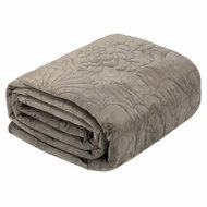 MyBestHome Bedspread FLORISA 220x240 cm beige - Bed Cover