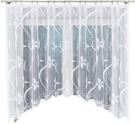 MyBestHome Decorative arched short curtain JOLA white 330x160 cm MyBestHom - Curtain