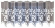 MyBestHome Decorative jacquard curtain with tape AZALIA 120 white 300x120 cm - Curtain
