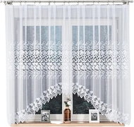MyBestHome Decorative curtain HERNANI 160 white 310x160 cm - Curtain