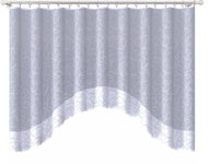 MyBestHome Decorative arched short curtain NIKA white 300x160 cm - Curtain