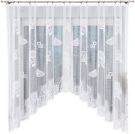 MyBestHome Decorative curtain AGATA 160 white 300x160 cm - Curtain