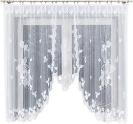 MyBestHome Decorative curtain BEGONIA 160 white 300x160 cm - Curtain
