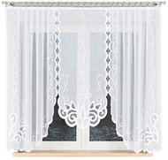 MyBestHome Decorative curtain EWELINA 160 white 300x160 cm - Curtain