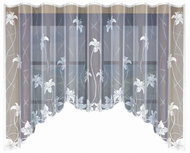 MyBestHome Decorative jacquard curtain CYNTHIA 160 white 300x160 cm - Curtain