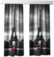 MyBestHome 3D decorative curtain 120V PARIS 2x155x250 cm set of 2 pieces - Drape