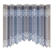 MyBestHome Decorative jacquard curtain EIMI 160 white 300x160 cm - Curtain