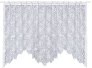 MyBestHome Dekorační oblouková krátká záclona LIWIA bílá 300x150 cm - Záclona