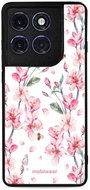 Mobiwear Glossy Motorola Edge 60 Pro virágmintás fényes tok - Telefon tok