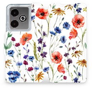Mobiwear Flip Book for Realme GT 7T - Flower - Phone Case