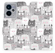 Mobiwear Flip Book for Realme 14T 5G - Kittens - Phone Case