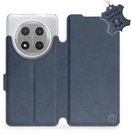 Mobiwear Flip Leather Book for Honor Magic7 Lite 5G - Blue - Phone Case