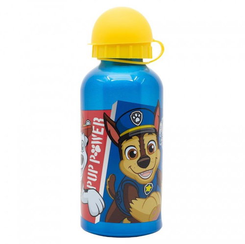 Alum Fľaša z hliníka 400 ml – Paw Patrol Pup Power - Detská fľaša na pitie - Hlavný obrázok