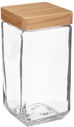 5FIVE Glass food container 2 l - Storage Jar - Main image