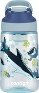 Contigo Jessie 420 ml sivá so žralokmi - Detská fľaša na pitie