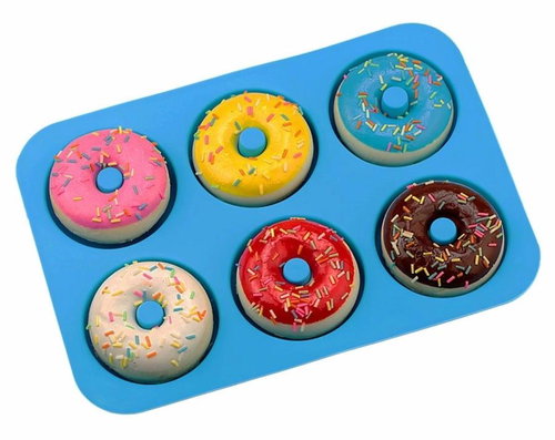 APT Silicone mould for baking donuts Donuts - Baking Mould - Main image