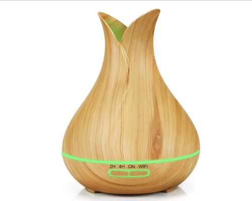 BOT Smart aroma diffuser B5 - light brown wood 400 ml - Aroma Diffuser  - Main image