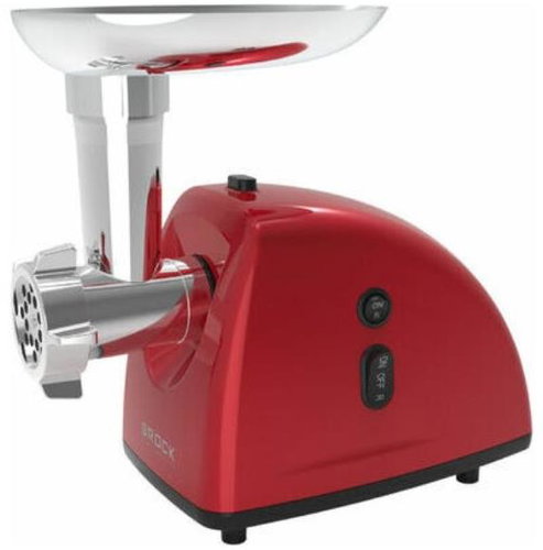 Brock Meat grinder - electric 1500 W, coarseness 3-5-7 mm, with sausage attachment, red - Meat Mincer - Main image