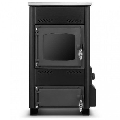 Thermomontl with exchanger TEMY ES 10 kW, flue 120 mm - Wood Stove - Main image