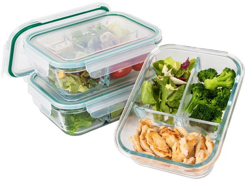 CLATRONIC Classbach FHDM 4021 G Set of 3 glass bowls - Food Container Set - Main image