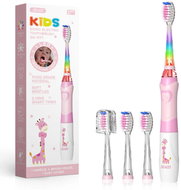 MDS Children's sonic toothbrush with 4 attachments, pink - Electric Toothbrush