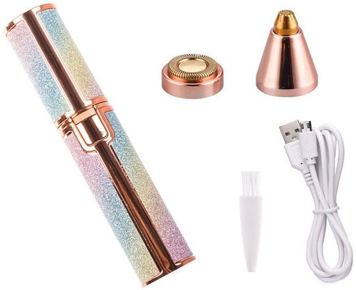 Verk 24103 Women's Rechargeable 2in1 Hair and Eyebrow Trimmer - Trimmer - Main image
