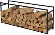 DOCHTMANN Stojan na dřevo 100 × 25 × 40 cm, kov - Koš na dřevo