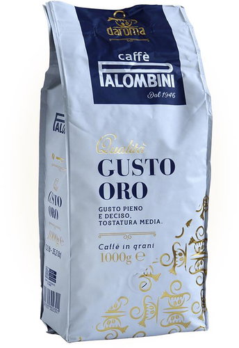 PALOMBINI GUSTO ORO 1 KG - ITALIENISCHE GOLDENE MITTE ZWISCHEN GESCHMACK UND AROMA - Kaffee - Hauptbild