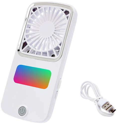 Verk 24415 Mini ruční ventilátor přenosný RGB - Fan - Main image