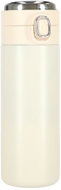 KIK KX4407 Thermo mug with mouthpiece, LCD, 420 ml, beige - Thermal Mug