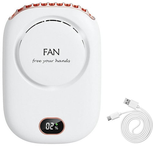 APT AK254C hordozható mini ventilátor, fehér - Ventilátor - Fő fotó