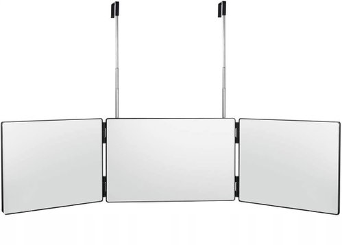 Verk 24232 Hanging cosmetic mirror black - Makeup Mirror - Main image