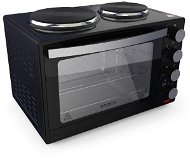 BROCK Elektrická horkovzdušná trouba 30 l s dvouplotýnkovým vařičem 3200 W - Mini Oven